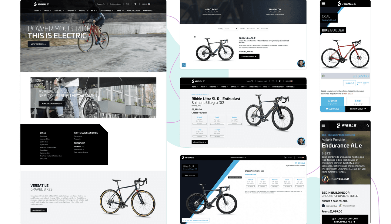 Build a bike sales website