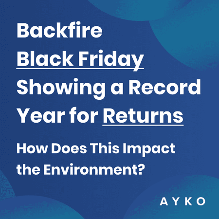 Backfire Black Friday Showing a Record Year for Returns – How Does This Impact the Environment?