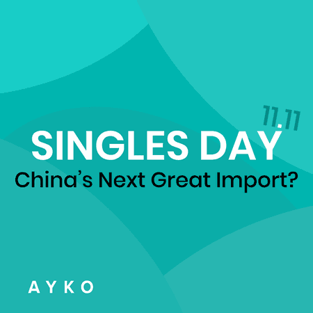 Singles Day: China’s Next Great Import?