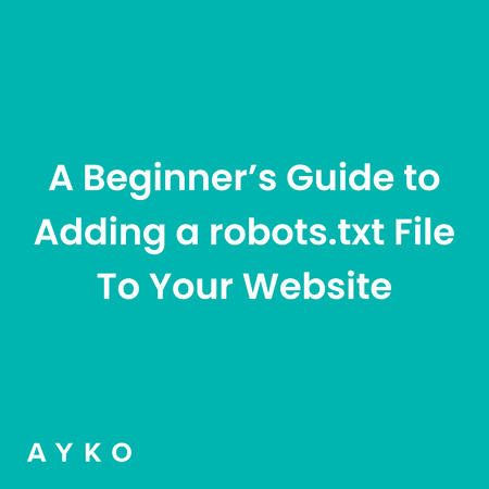 A Beginner’s Guide to Adding a robots.txt File To Your Website